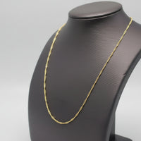 20" Open Link Fine Chain - .5mm