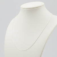 18-inch Platinum Cable Link Chain