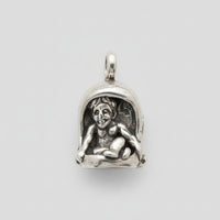 Silver Jonah & The Whale Charm