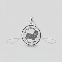 Sterling Silver Yorkshire Terrier Charm