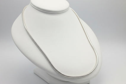 Pandora 19.7" Sterling Silver Necklace with 14K Gold Clasp