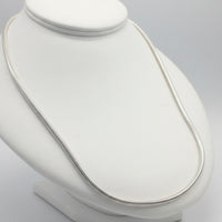 Pandora 19.7" Sterling Silver Necklace with 14K Gold Clasp