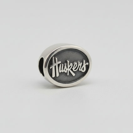 University of Nebraska "Huskers" Double-Sided Spinner Charm