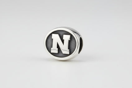 University of Nebraska "Huskers" Double-Sided Spinner Charm