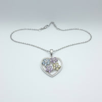 Floral Heart Pendant