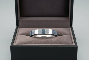 Faceted Ladies' Wedding Band