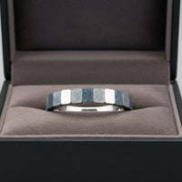 Faceted Ladies' Wedding Band