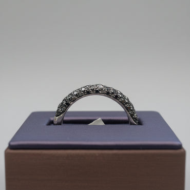 Midnight Pavé Dome Band