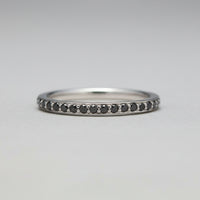 Milgrain Horizon Diamond Anniversary Band