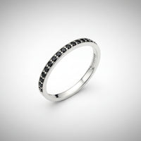 Milgrain Horizon Diamond Anniversary Band