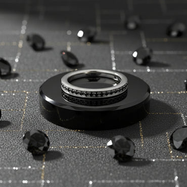 Noir Heritage Milgrain Band