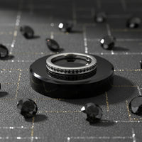 Noir Heritage Milgrain Band