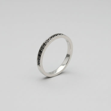 Noir Heritage Milgrain Band