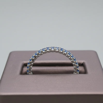 Azure Horizon Sapphire Band
