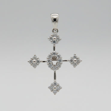 Cluster Station Cross Pendant