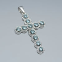Cluster Station Cross Pendant
