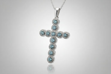 Cluster Station Cross Pendant