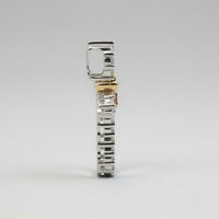 Diamond "Wrapped" Journey Cross Pendant