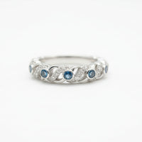 Three-Row Anniversary Band