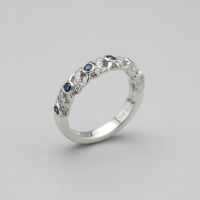 Three-Row Anniversary Band