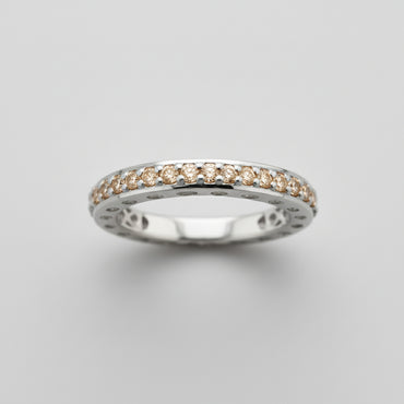 Champagne Eternity Band