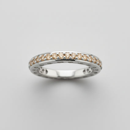 Champagne Eternity Band