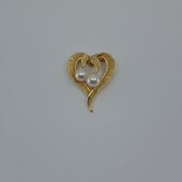 Freshwater Pearl Heart Pendant