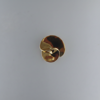 Gold Propeller Pendant