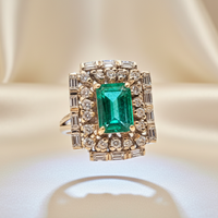 Emerald Diamond Ring
