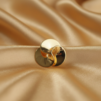 Nautical Propeller Pendant — Gold Silk