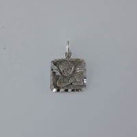 Sterling Silver Cherub Angel Pendant