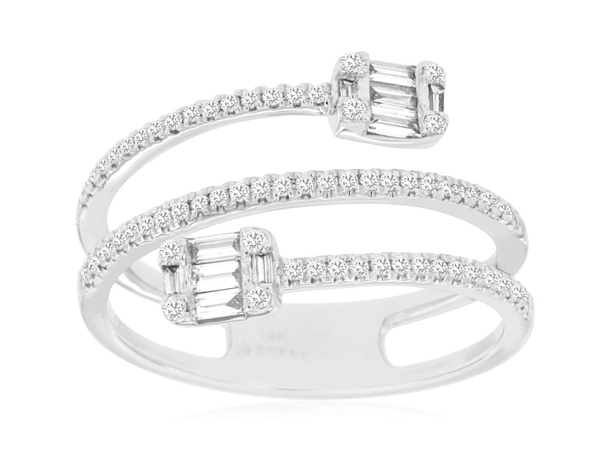 14KW .22CTW Ladies' Diamond Ring