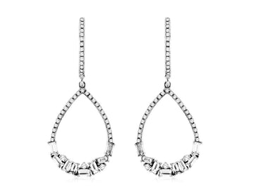14KW .27CTW Diamond Earrings