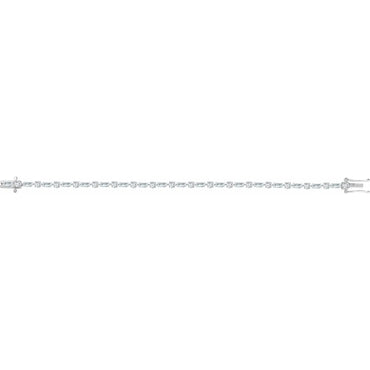 Sterling Silver Cubic Zirconia Line 7