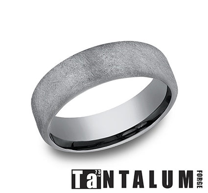 Tantalum Grey Men's Ring
