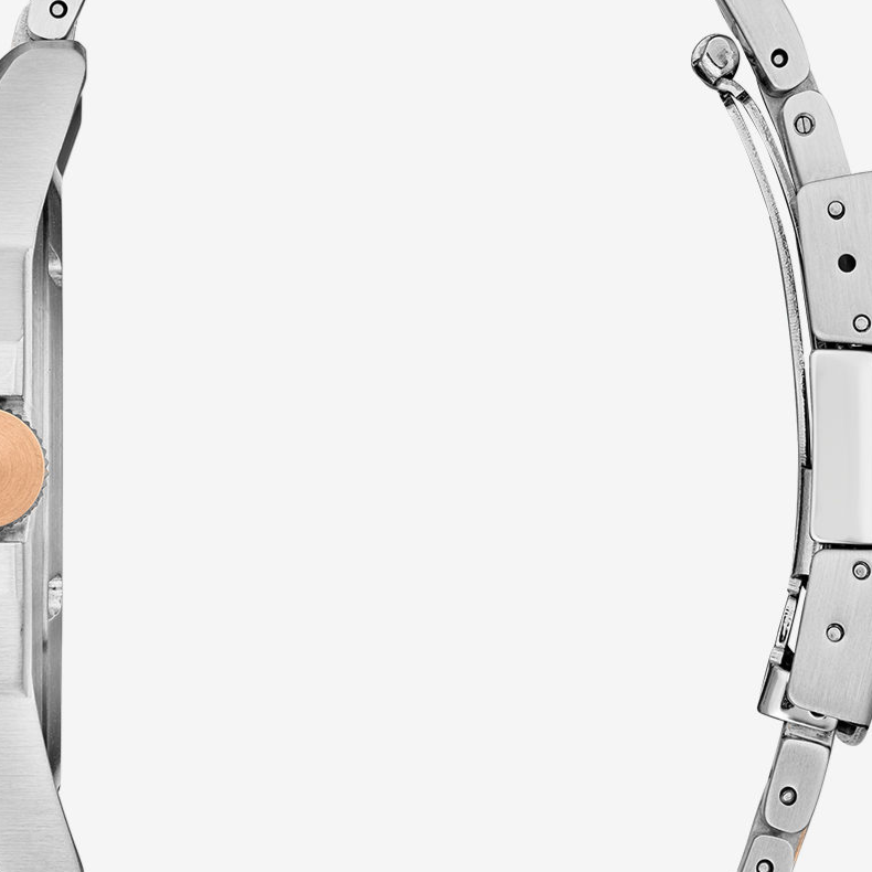 Luxury Men's Two Tone Stainless Steel Bracelet Watch