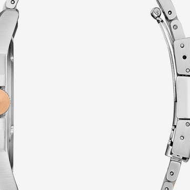 Luxury Men's Two Tone Stainless Steel Bracelet Watch
